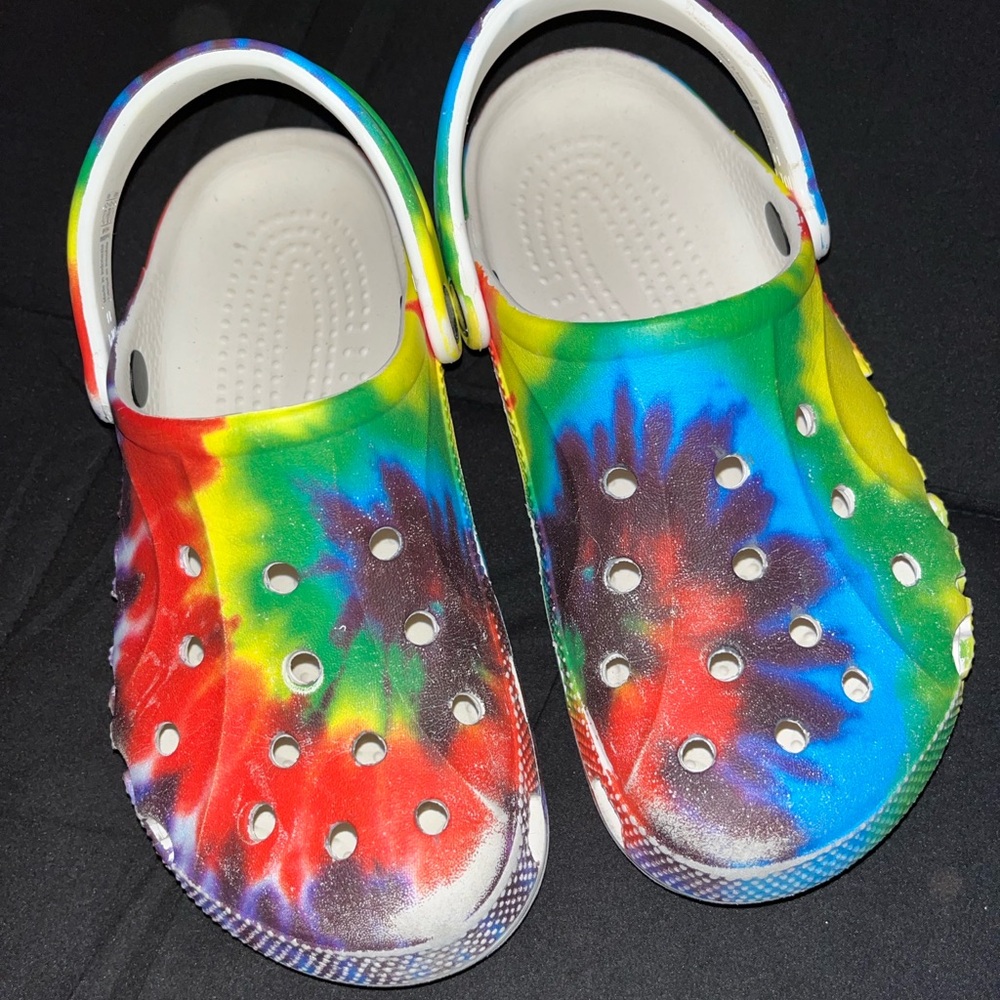 Crocs Classic Solar Rainbow Clogs